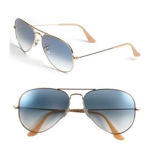 Ray-ban faded blue aviators